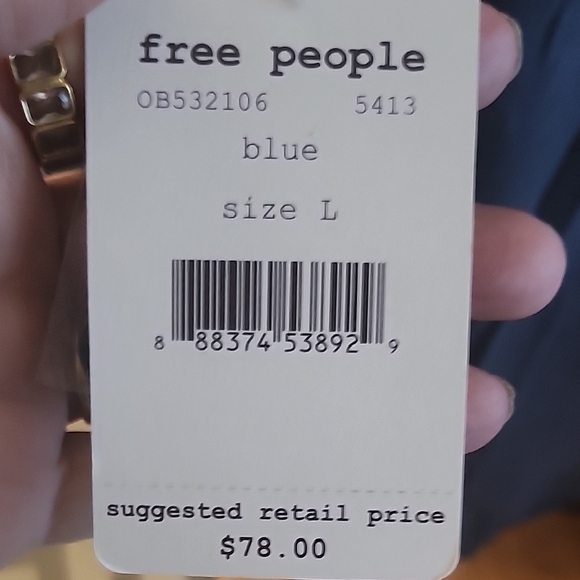 Men's Blue Casual Shirt - Picture 3 of 4